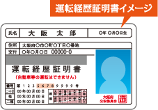 運転経歴証明書イメージ